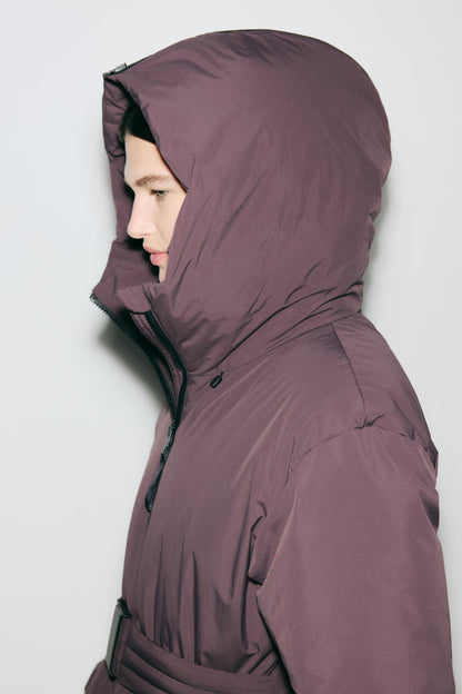 Waterafstotende ski-jas met afritsbare capuchon en getailleerde pasvorm voor dames